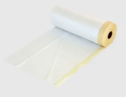 Abdeckfolie mit Klebeband