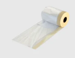 Abdeckfolie mit Klebeband