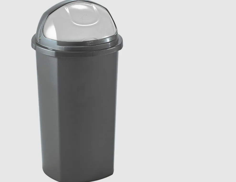 Abfallbehälter Roll top Grau