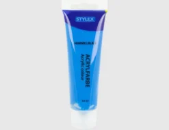 Acrylfarbe himmelblau