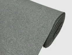 Alpenfleece Uni Grau