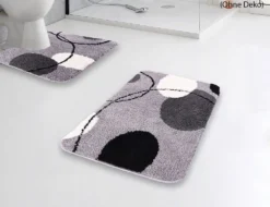 Badgarnitur Bubbles II grau