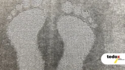 Badgarnitur Footprint silber