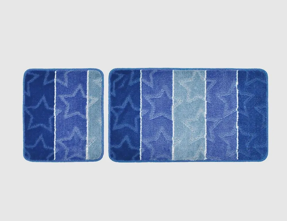 Badgarnitur Star blau
