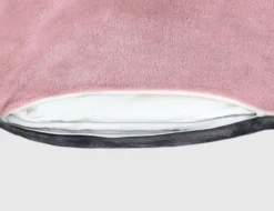 Bettwäsche Uni Anthrazit, Rosé