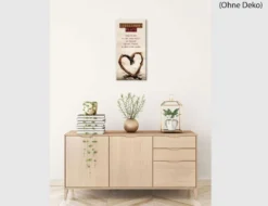 Bild Lieblingsplatz mit Herzmotiv und Spruch