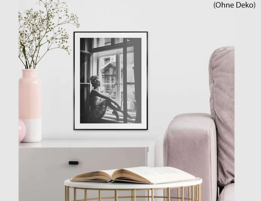 Bild Slim Frame Black Ballerina