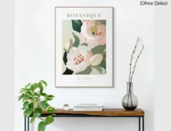 Bild Slim Frame Wood Botanique