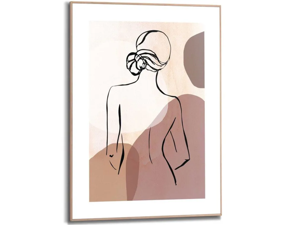 Bild Slim Frame Wood Frau