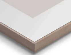 Bild Slim Frame Wood Gräser