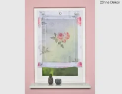 Bändchenrollo Amore rose
