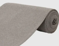 Bündchenstoff Uni Grau