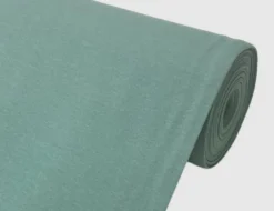 Bündchenstoff Uni Mint