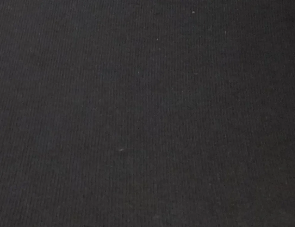 Bündchenstoff Uni Schwarz I