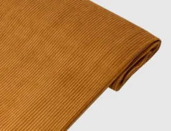 Cordstoff Uni Kupfer