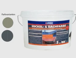 Dach- und Sockelfarbe