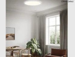 Deckenleuchte LED Weiß Ø42 cm
