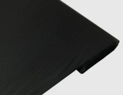 Dekostoff Foliendruck Schwarz