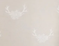 Dekostoff Jacquard Hirschgeweih