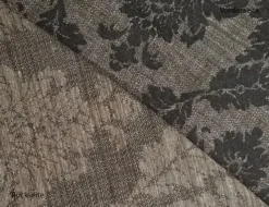 Dekostoff Jacquard Ornament Braun