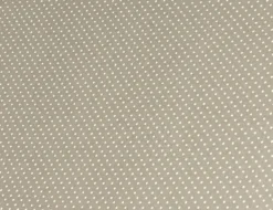 Dekostoff Pünktchen Taupe