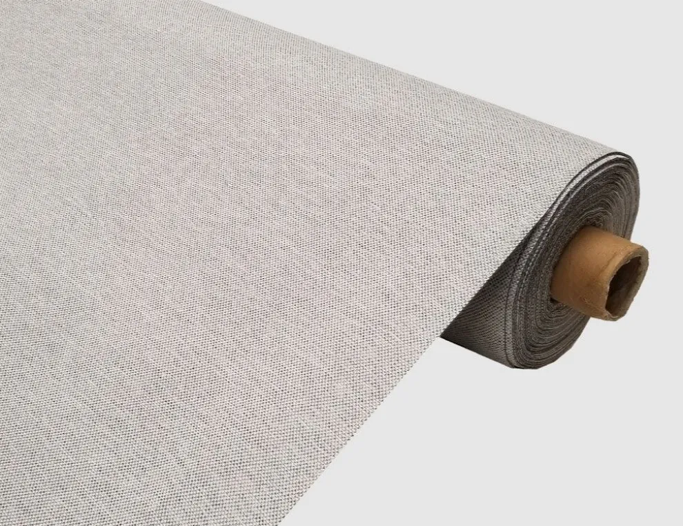 Dekostoff Verdunklung Grau