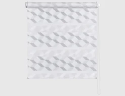 Doppelrollo Mini Grau 65x150cm