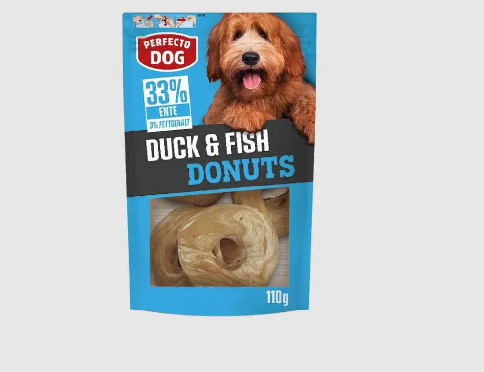 Duck & Fish Donuts für Hunde
