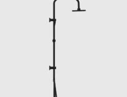 Duschsäule Easy Energy Schwarz Matt