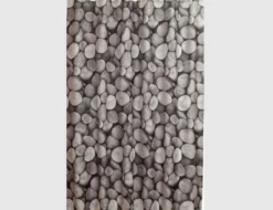 Duschvorhang Stones Grau