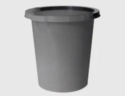 Eimer mit Ausguss silber