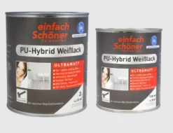 einfach Schöner PU Weißlack