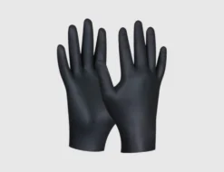 Einweghandschuhe Nitril XL Schwarz