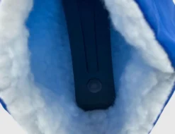 Eiskratzer mit Handschuh Blau
