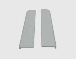 Endkappe Uni silber