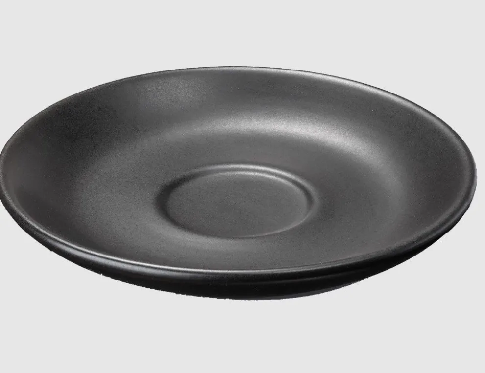 Espressoteller Slate Schwarz