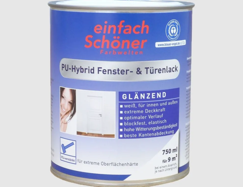 Fenster-und Türenlack glänzend