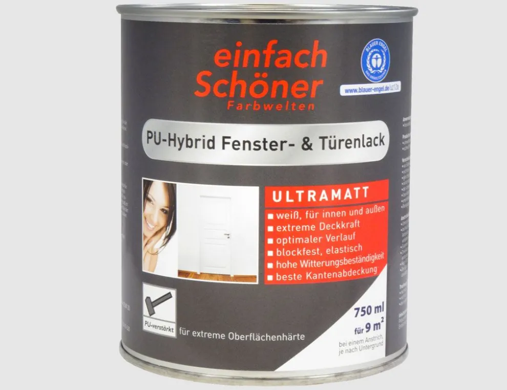Fenster-und Türenlack ultramatt