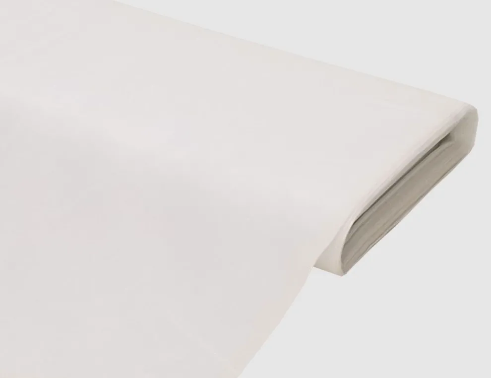 Futterstoff Uni Weiß
