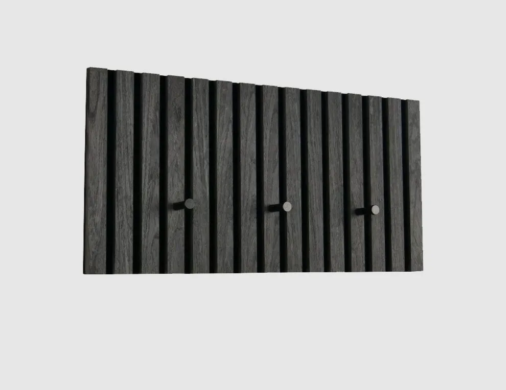 Garderobenpaneel Grace Anthrazit 30x60cm
