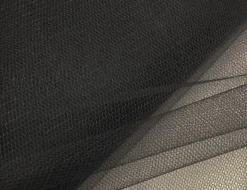 Gittertüll Schwarz