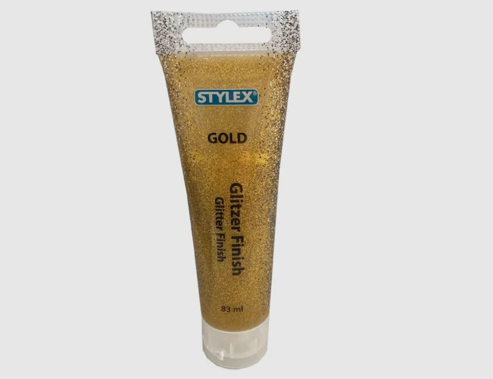 Glitzer Finish Gold