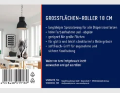 Grossflächen-Roller 18cm