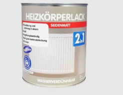 Heizkörperlack 2in1 seidenmatt