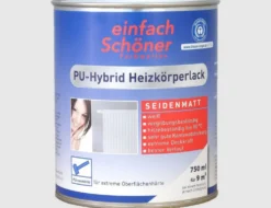 Heizkörperlack seidenmatt