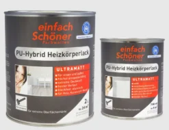 Heizkörperlack ultramatt Weiß