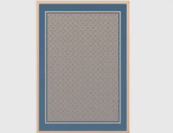 In- und Outdoor Teppich Pia Blau