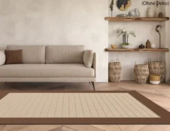 In- und Outdoor Teppich Pia Braun