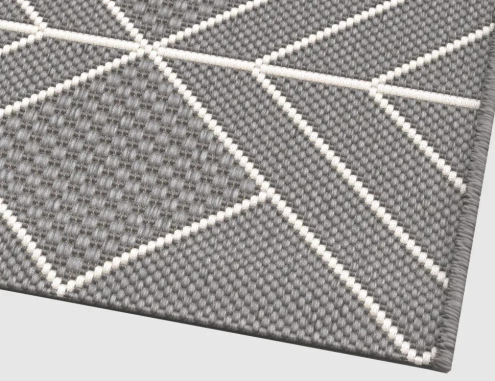 In- und Outdoor Teppich Pia Grau