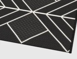 In- und Outdoor Teppich Pia Schwarz